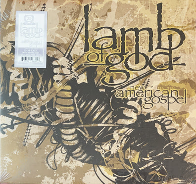 Lamb Of God - New American Gospel (Clear Black, White & Gold Vinyl)